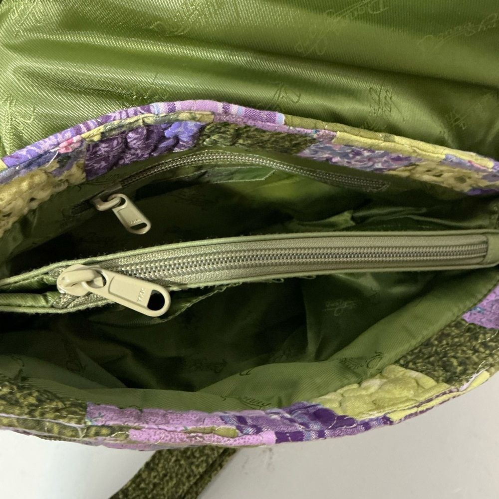 Donna Sharp Multicolor Patchwork Crossbody Purse - image 6